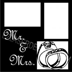 Mr & Mrs Wedding Bands