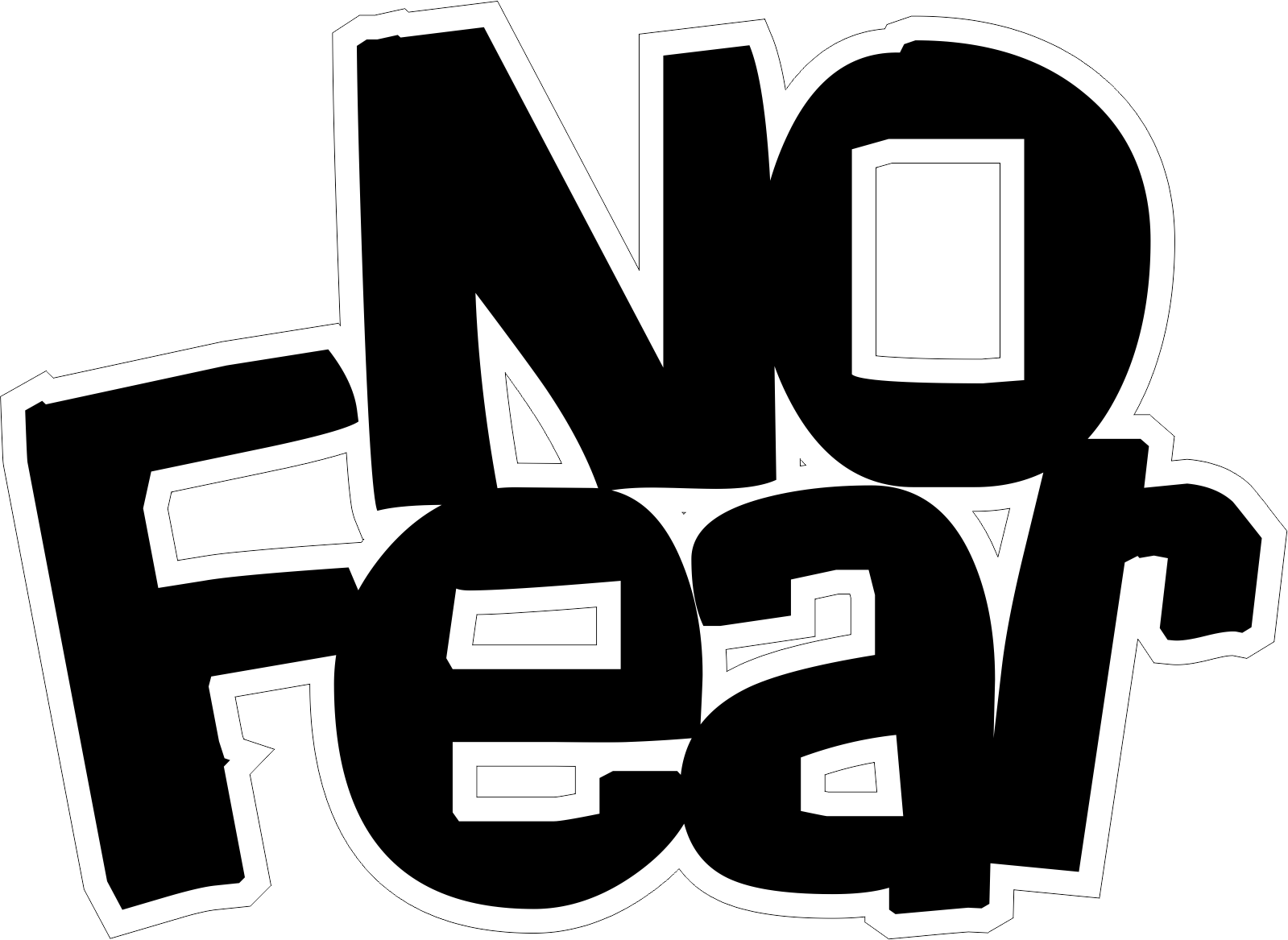 No Fear Clipart